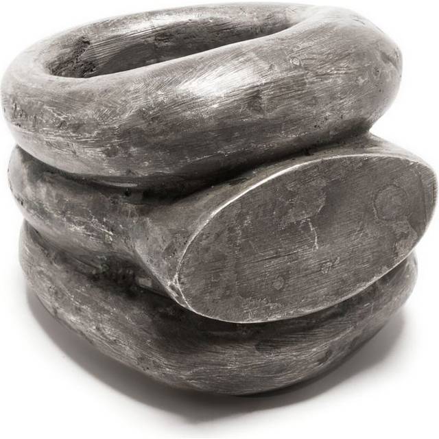 Parts of Four - Roman Mountain stack ring - unisex - Sterling Silver - 11