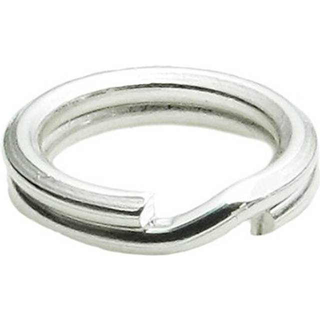 20pcs Authentic 925 Sterling Silver 7mm Split Jump Ring Round Open Connector (Wire ~ 0.7mm or 21 Gauge/0.028 Inch) for Charms Jewelry Craft Making SS2