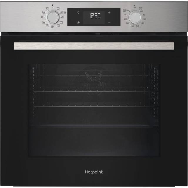 Hotpoint HOM 258H X UK Single Electric Fan Oven - Stainless Steel - A+ Rated