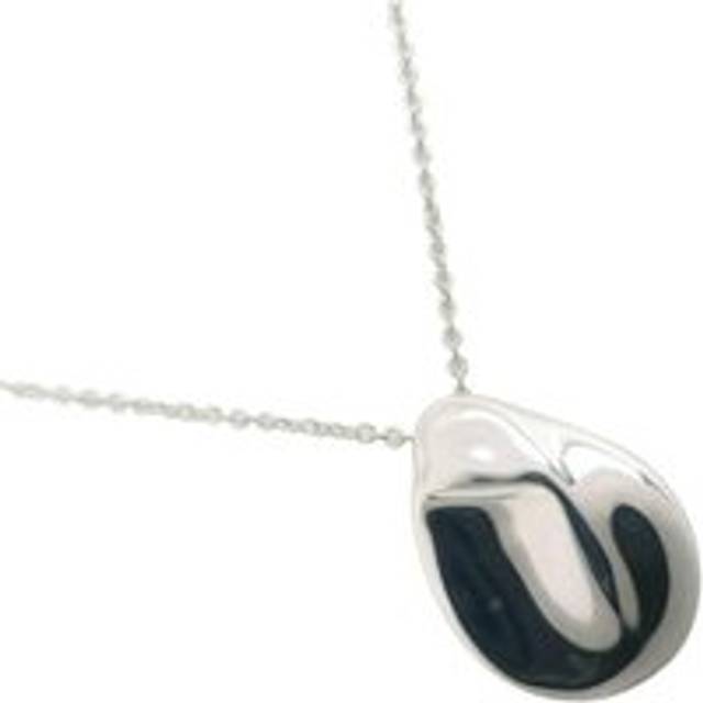Womens Preloved Paloma Picasso Pebble Necklace Silver Wo - Grey - One Size