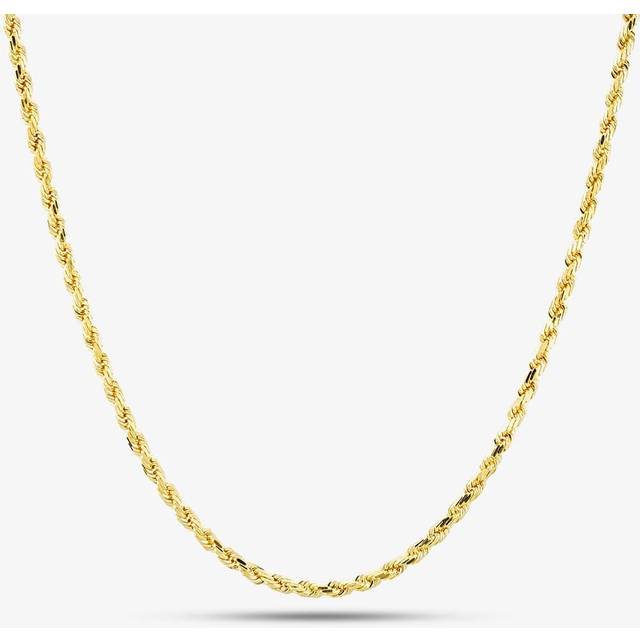 9ct Yellow Gold 18 Inch Rope Chain SRRD-240-9Y-18