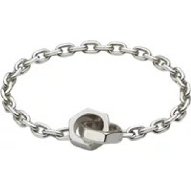 Gucci, Bracelets, female, Gray, ONE SIZE, Silver Chain Bracelet Elegant Jewelry