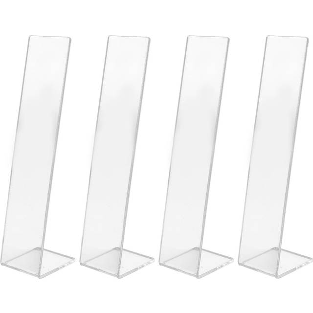 4 Pcs Acrylic Hair Band Display Stand Hair Clasp Hair Clasp Jewelry Display Holder for Shop clear