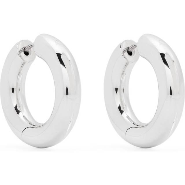 Tom Wood - chunky hoop earings - unisex - Other fibres - One Size - Silver