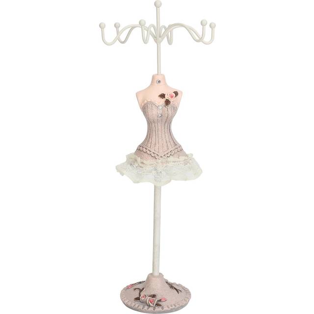 Mannequin Dress Jewelry Display Stand Model Dress Earrings Necklace Jewelry Organizer Decorative