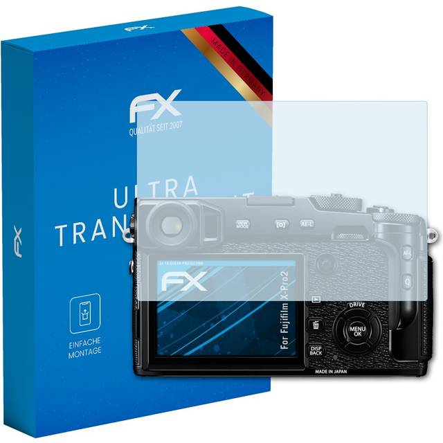 Atfolix 3x screen protection film for fujifilm x-pro2 screen protector clear