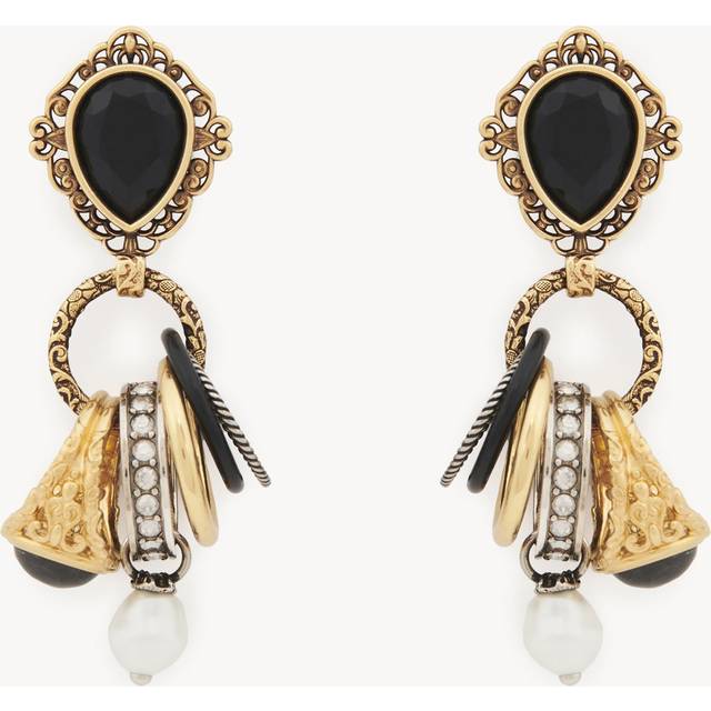 CHLOÉ The Chloé Antique Pearls earrings Gold Size OneSize 100% Brass