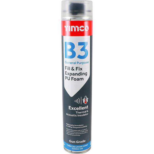 TIMco 247641 750ml Expanding PU Foam (B3) - Gun Grade