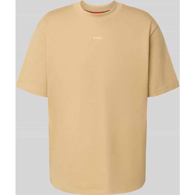 Hugo Men's Dapolino Logo T-shirt, Beige
