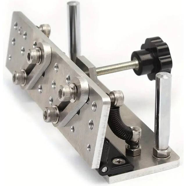 Portable Knife Sharpener Jig - Durable Aluminum Alloy, Compact Design for Efficient Knife Sharpening, Easy to Use