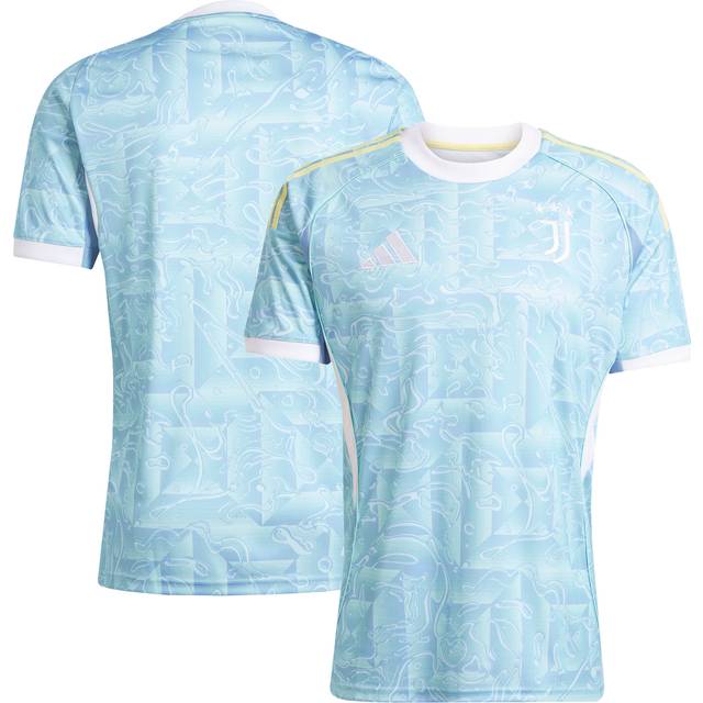 Adidas Juventus Away Mens Short Sleeve Jersey 2025/2026 Size: Small, Colour: Turquoise
