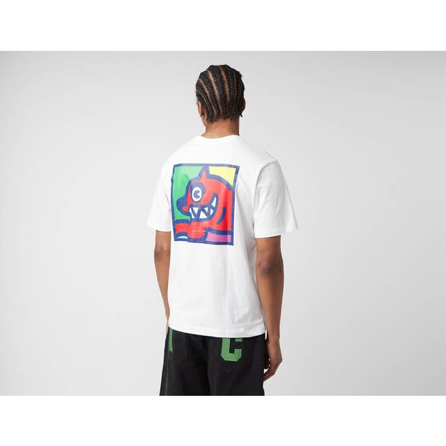 ICECREAM Pop Art Running Dog T-Shirt, White