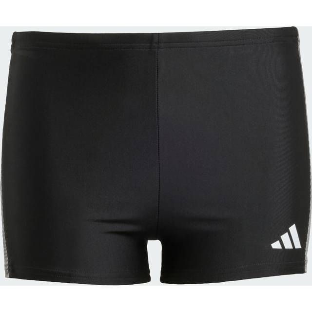 Colorblock 3-Stripes Swim Boxers Kids - Black - 5-6Y