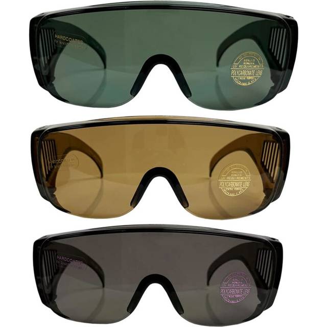 1 Pc Large Fit Over Sunglasses Safety Cover All Lens UV Protection Gla