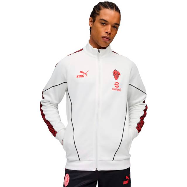 Acm King Anthem Jacket PUMA Black-for All Time Red - ['Svart'] (Medium)