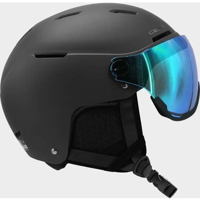 Cébé Pixel Vario Cat 1-3 - Skidhjälm med visir Black M (56 - 58 cm)