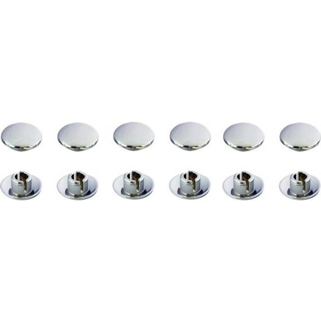 Bike it motorcycle allen bolt caps (12 pack) m6 fitment
