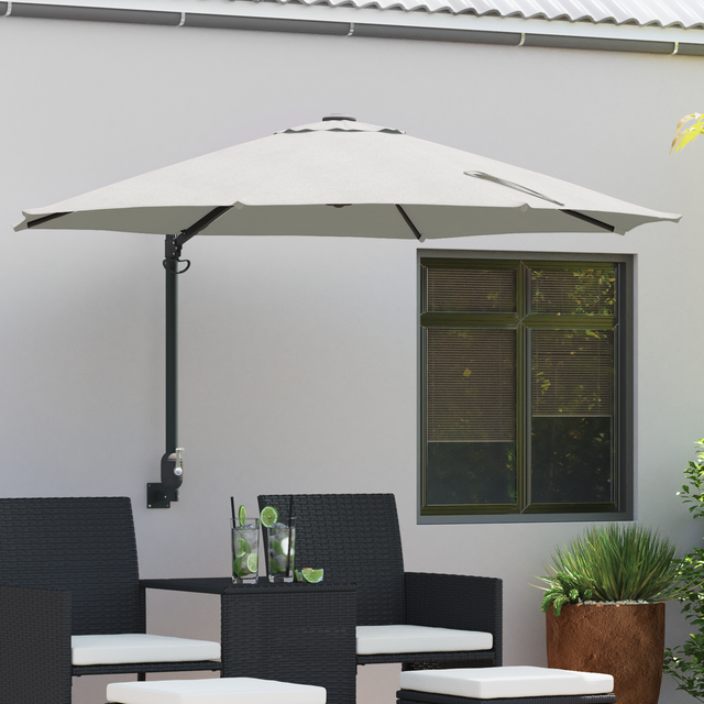 Cantilever Umbrella Sand Polyester, Aluminium Large Collapsible vidaXL