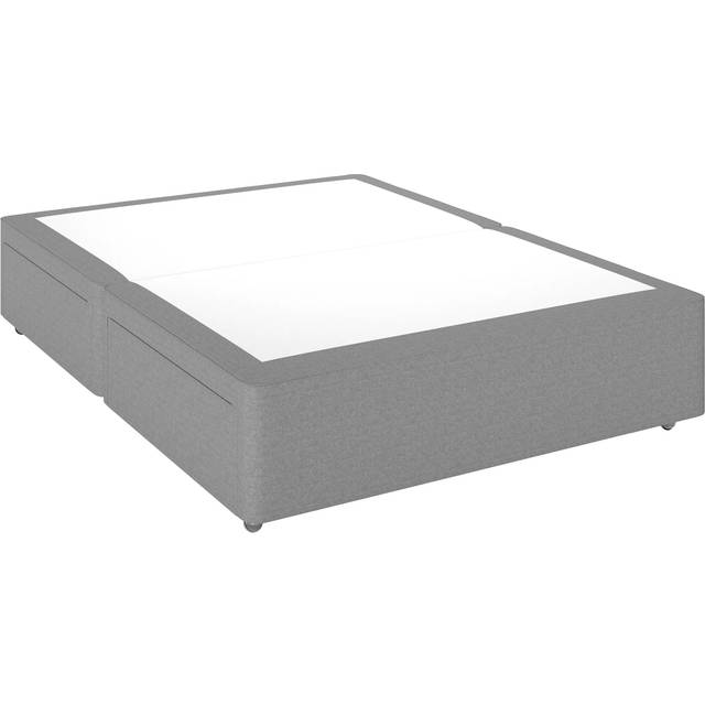 John Lewis Non-Sprung Upholstered 4 Drawer Divan Base, King Size