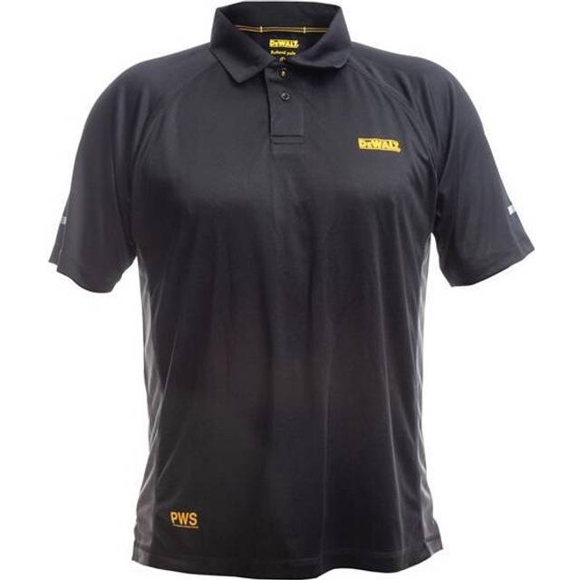 (Medium, Black/Grey) Dewalt Power Tools Rutland Performance Polo Shirt