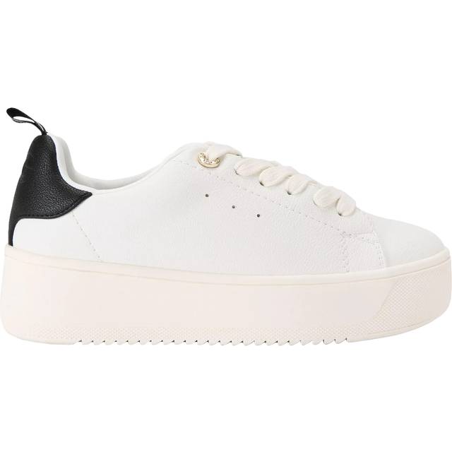 'Lighter Lace Up' Trainers - White - 5