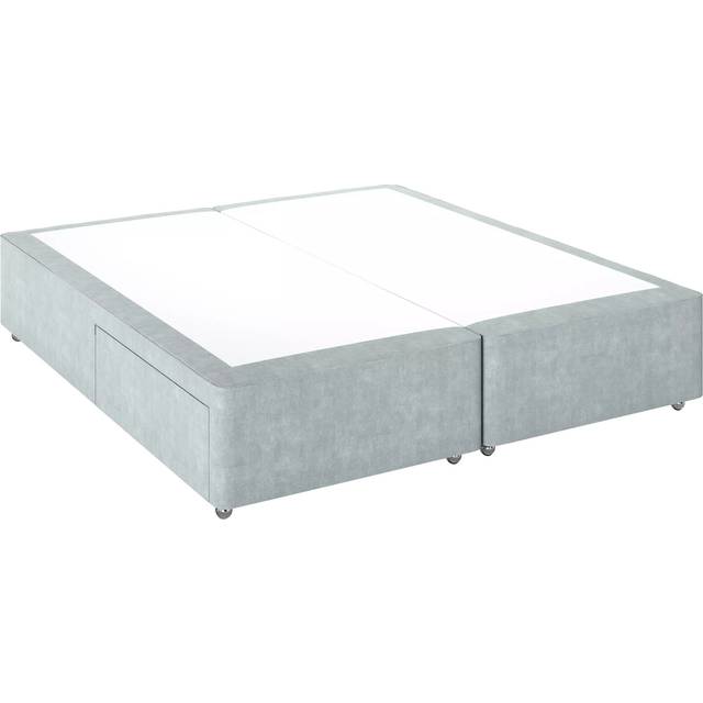 John Lewis Non-Sprung Upholstered 2 Drawer Divan Base, Super King Size