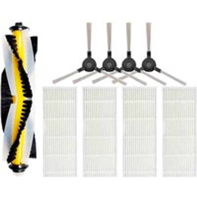 Tlily - For RV-R500, Power Animal Robot Vacuum Cleaner Replacement Spare Parts Main Side Brush Hepa Filter
