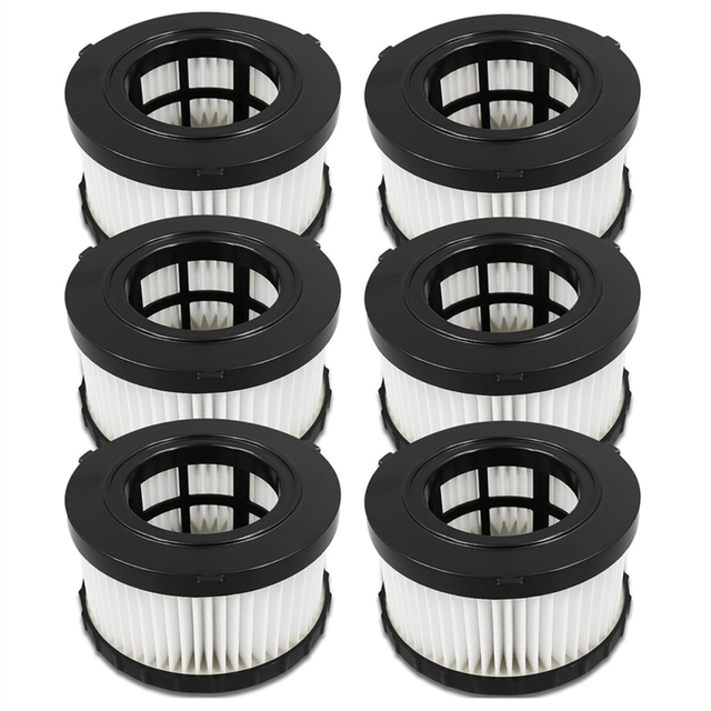 HEPA Filter for Wet Dry Vacuum, Vacuum Filter 6 Pack