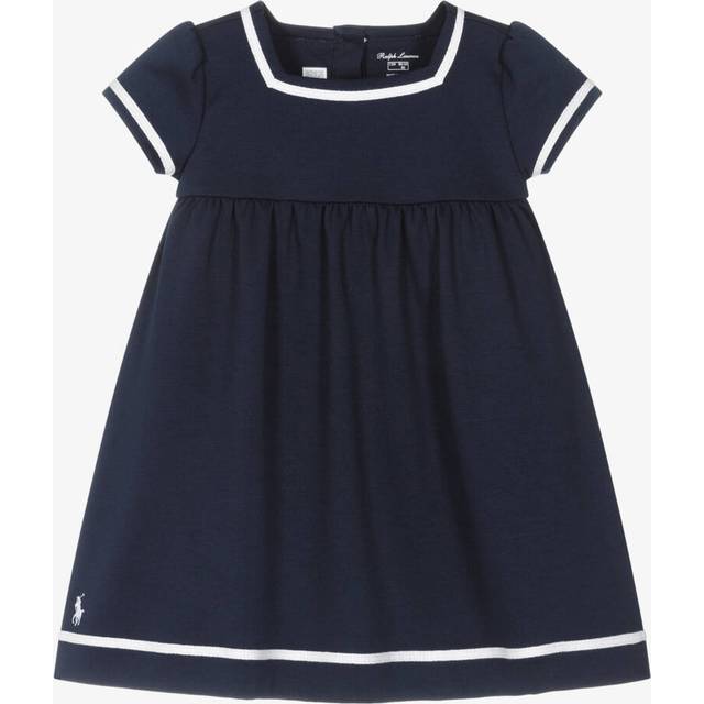Ralph Lauren Baby Girls Navy Blue Nautical Dress - 24 month