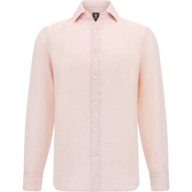 Boggi Milano, Skjorta, Herr, L, Linne, Regular Fit Linneskjorta