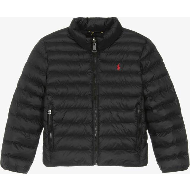 Ralph Lauren Black Packable P-Layer 2 Puffer Jacket - 7 year