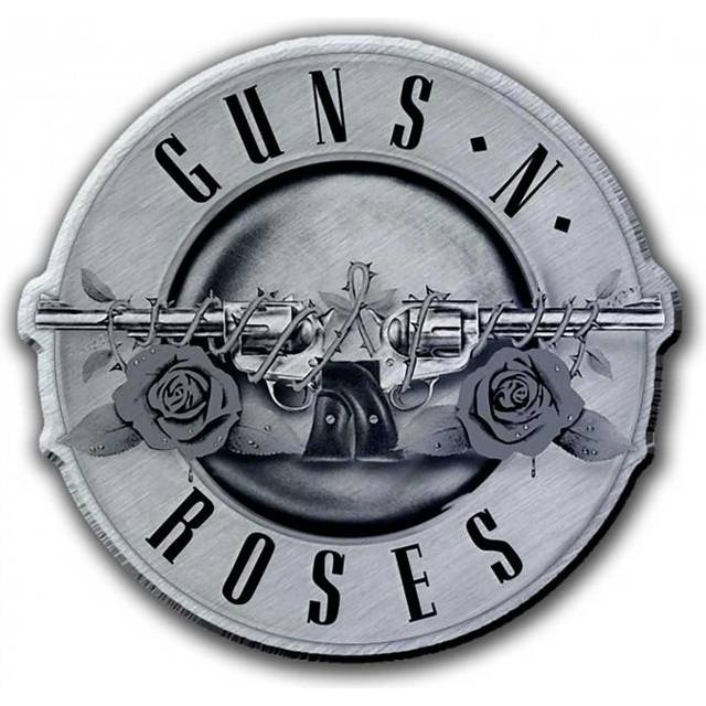 Guns N Roses Bullet Logo Badge