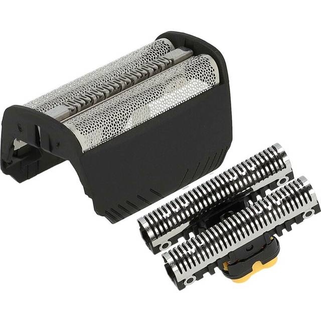 Combi-Pack Shaving Part compatible with Braun 4840, 4845, 4875, 4876, 5491, 5492, 5493 Electric Shaver, Foil + Blades, Black - Vhbw