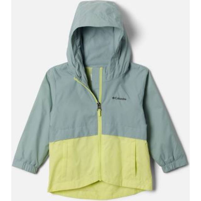 Columbia Girls' Toddler Rain-Zilla II Jacket- - Blue (2T)