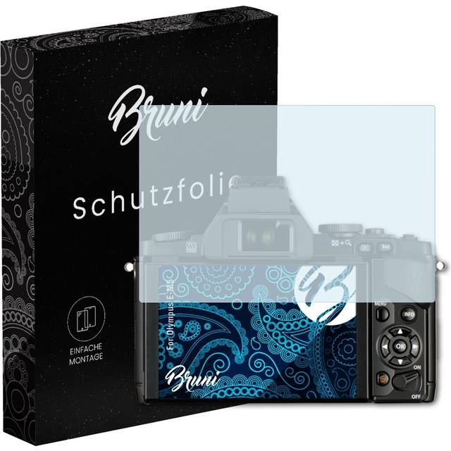 Bruni 2x Protective Film For Olympus E-m5 Screen Protector Screen Protection