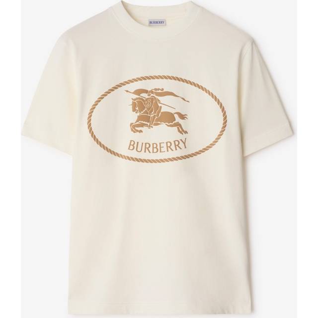 Logoed T-Shirt - M - Cream