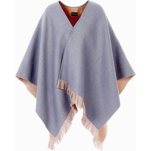 Wool cape with GA logo