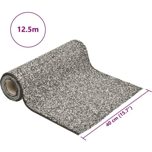 vidaXL Stone Liner Grey 1250x40 cm