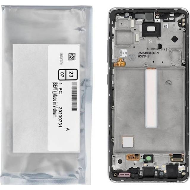 Galaxy A52S 5G SkÃ¤rm med LCD-display Service Pack Vit