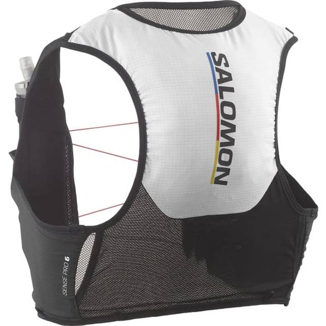 Salomon - Sense Pro 6 Race Flag - Trail running backpack size L, grey