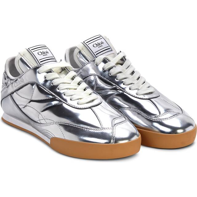 Chloé Kick Leather & Suede Sneaker