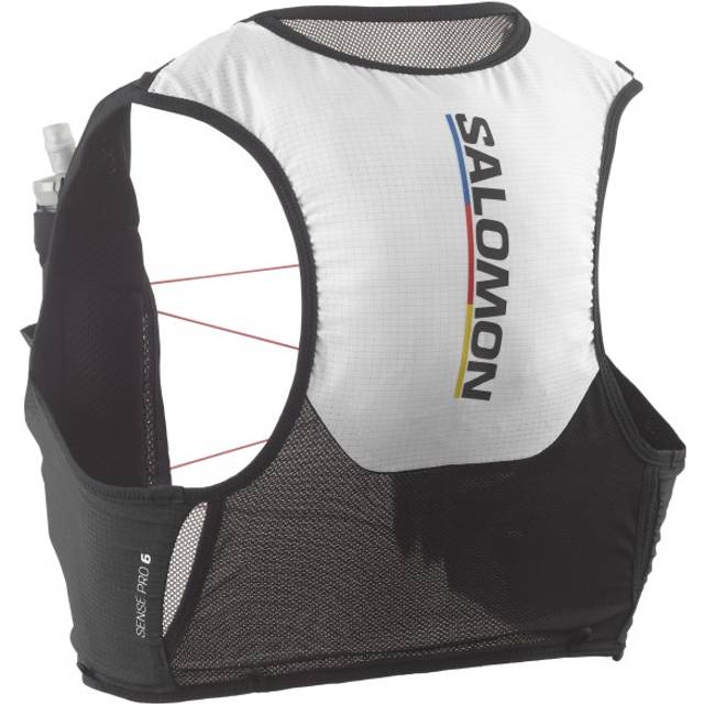 Salomon - Sense Pro 6 Race Flag - Trail running backpack size M, grey