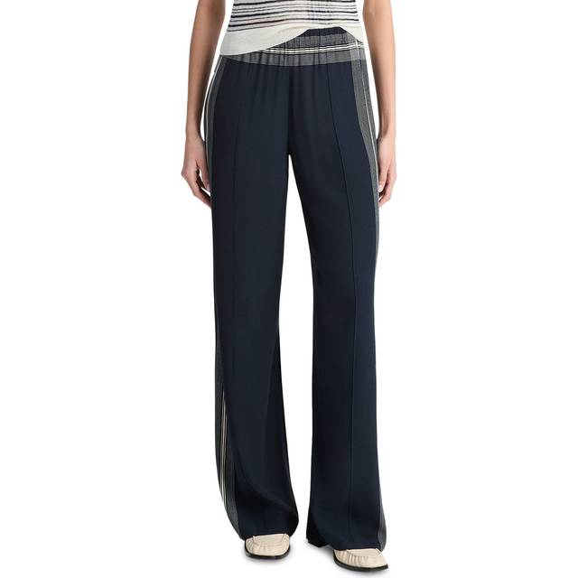 Mid-Rise Stripe Pull-On Pants - COASTAL/PALE CANYON - Medium