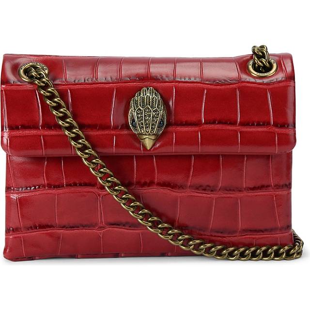 Kurt Geiger Women's Mini Bag Red Leather Kensington