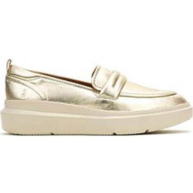 Hush Puppies Joy Penny Leather Loafer - Champagne, Gold, Size 5, Women