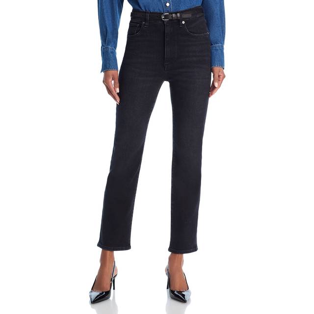 Frame The Pencil Crop slim jeans - black (27)