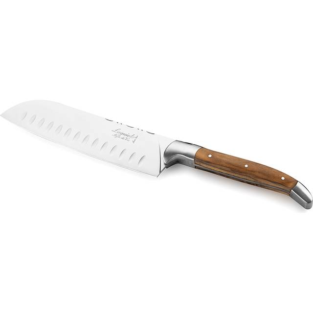 Laguiole Style De Vie Luxury Santoku Knife Olive Wood