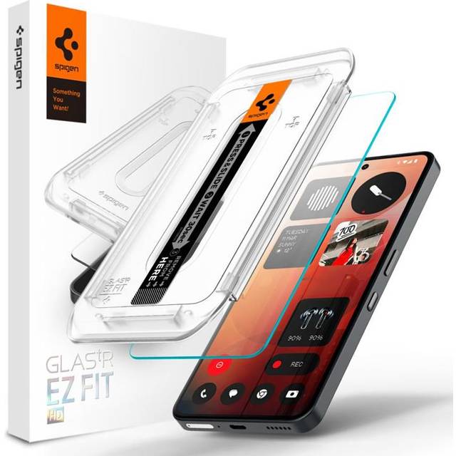 [2-Pack] Spigen Nothing Phone 3a/3a Pro HÃ¤rdat Glas SkÃ¤rmskydd EZ Fit