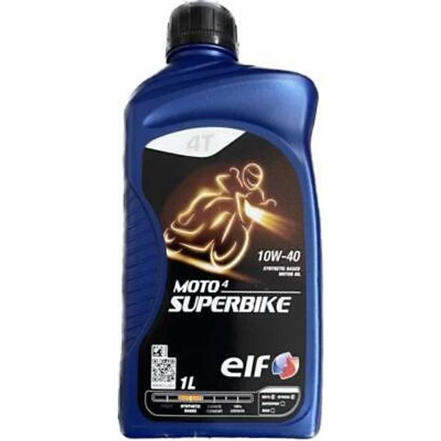 Elf superbike 10w-40 10w40 motorcycle oil 4t 1 liter