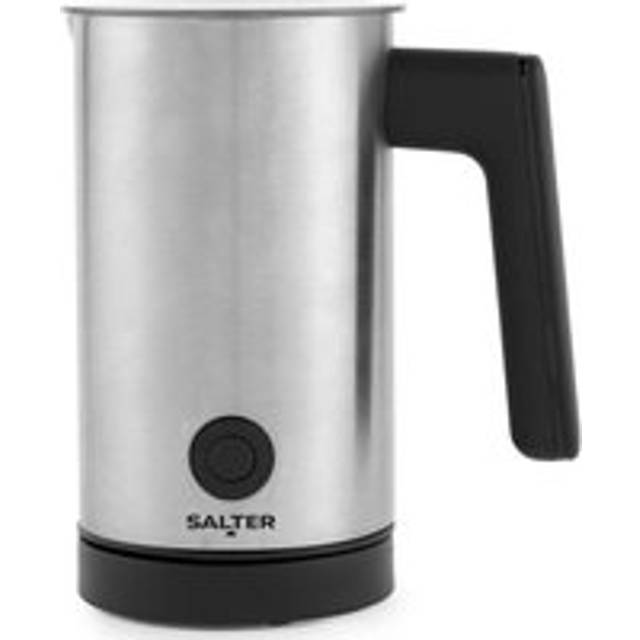 SALTER EK6328 Electric Milk Frother & Hot Chocolate Maker - Silver, Black